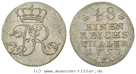 Klicken Sie auf das Bild um es auf Ihrem Rechner zu speichern brandenburg-preussen-friedrich-ii-1-48-taler/42908.jpg