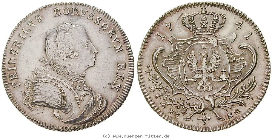 Klicken Sie auf das Bild um es auf Ihrem Rechner zu speichern brandenburg-preussen-friedrich-ii-2-3-taler/18797.jpg