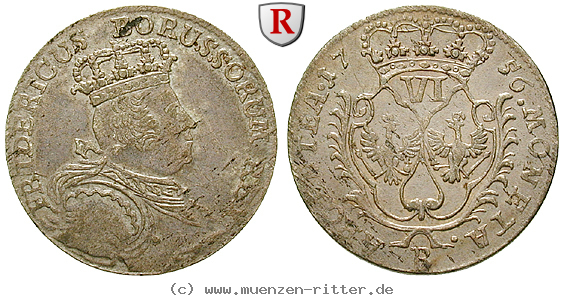 Klicken Sie auf das Bild um es auf Ihrem Rechner zu speichern brandenburg-preussen-friedrich-ii-6-kreuzer/54520.jpg