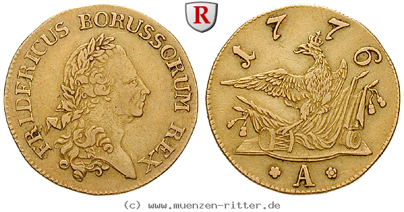 Klicken Sie auf das Bild um es auf Ihrem Rechner zu speichern brandenburg-preussen-friedrich-ii-friedrichs-d-or/34954.jpg