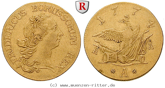 Klicken Sie auf das Bild um es auf Ihrem Rechner zu speichern brandenburg-preussen-friedrich-ii-friedrichs-d-or/60324.jpg