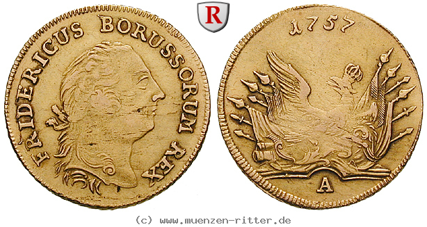 Klicken Sie auf das Bild um es auf Ihrem Rechner zu speichern brandenburg-preussen-friedrich-ii-friedrichs-d-or/61401.jpg