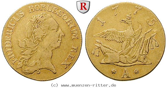 Klicken Sie auf das Bild um es auf Ihrem Rechner zu speichern brandenburg-preussen-friedrich-ii-friedrichs-d-or/62258.jpg