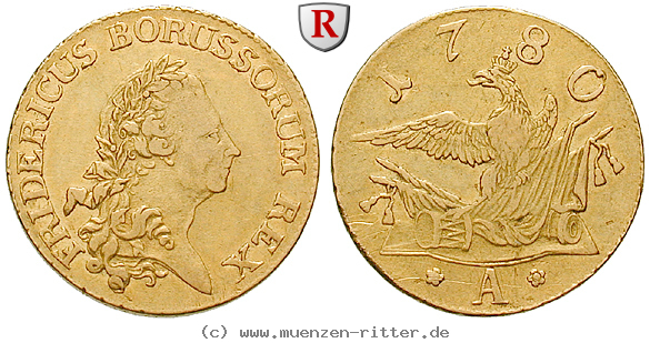 Klicken Sie auf das Bild um es auf Ihrem Rechner zu speichern brandenburg-preussen-friedrich-ii-friedrichs-d-or/67273.jpg