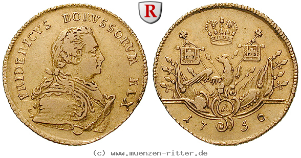 Klicken Sie auf das Bild um es auf Ihrem Rechner zu speichern brandenburg-preussen-friedrich-ii-friedrichs-d-or/72802.jpg