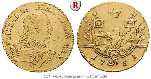 Klicken Sie auf das Bild um es auf Ihrem Rechner zu speichern brandenburg-preussen-friedrich-ii-friedrichs-d-or/75640.jpg