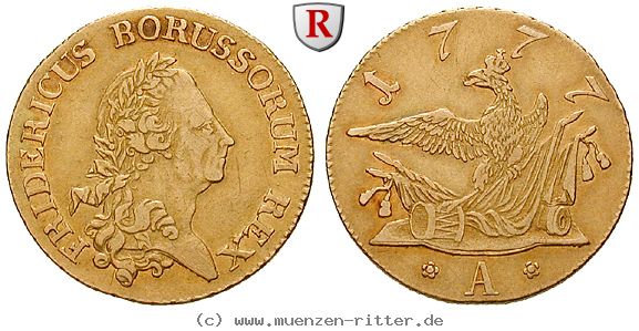 Klicken Sie auf das Bild um es auf Ihrem Rechner zu speichern brandenburg-preussen-friedrich-ii-friedrichs-d-or/79310.jpg