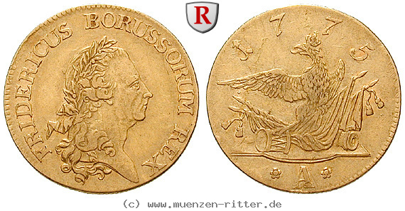 Klicken Sie auf das Bild um es auf Ihrem Rechner zu speichern brandenburg-preussen-friedrich-ii-friedrichs-d-or/79686.jpg