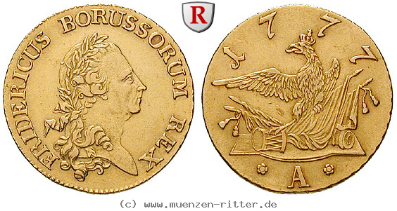 Klicken Sie auf das Bild um es auf Ihrem Rechner zu speichern brandenburg-preussen-friedrich-ii-friedrichs-d-or/79687.jpg