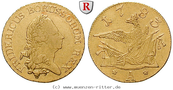 Klicken Sie auf das Bild um es auf Ihrem Rechner zu speichern brandenburg-preussen-friedrich-ii-friedrichs-d-or/79689.jpg