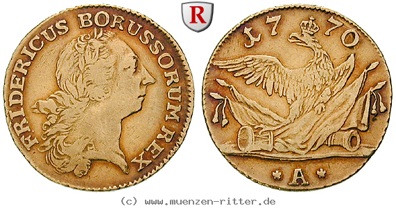 Klicken Sie auf das Bild um es auf Ihrem Rechner zu speichern brandenburg-preussen-friedrich-ii-friedrichs-d-or/82439.jpg