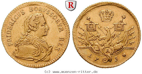 Klicken Sie auf das Bild um es auf Ihrem Rechner zu speichern brandenburg-preussen-friedrich-ii-friedrichs-d-or/98262.jpg