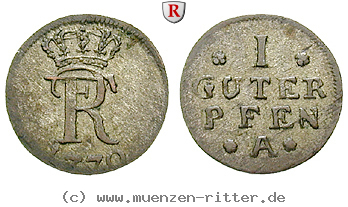 Klicken Sie auf das Bild um es auf Ihrem Rechner zu speichern brandenburg-preussen-friedrich-ii-guter-pfennig/85994.jpg