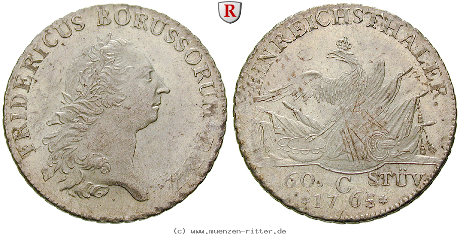 Klicken Sie auf das Bild um es auf Ihrem Rechner zu speichern brandenburg-preussen-friedrich-ii-reichstaler-zu-60-stuebern/26908.jpg