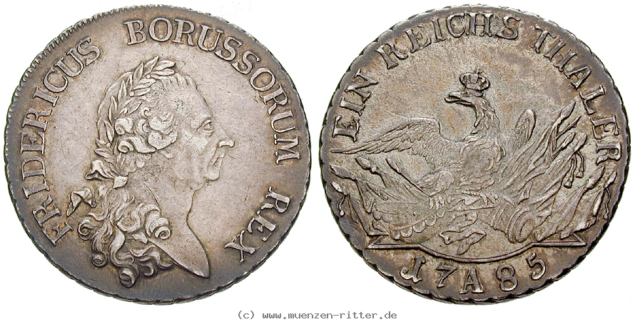 Klicken Sie auf das Bild um es auf Ihrem Rechner zu speichern brandenburg-preussen-friedrich-ii-reichstaler/18530.jpg