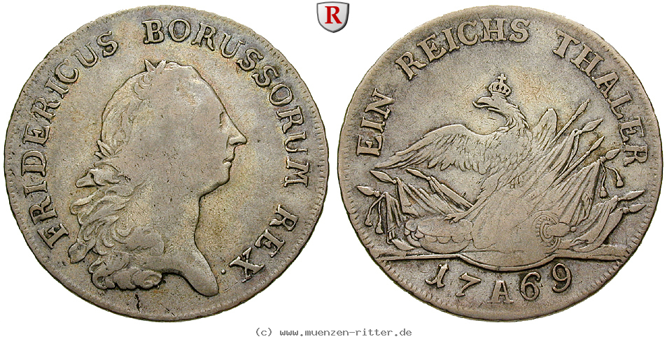 Klicken Sie auf das Bild um es auf Ihrem Rechner zu speichern brandenburg-preussen-friedrich-ii-reichstaler/61580.jpg