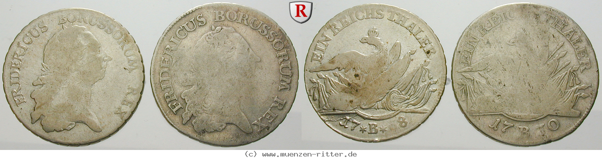 Klicken Sie auf das Bild um es auf Ihrem Rechner zu speichern brandenburg-preussen-friedrich-ii-reichstaler/87749.jpg