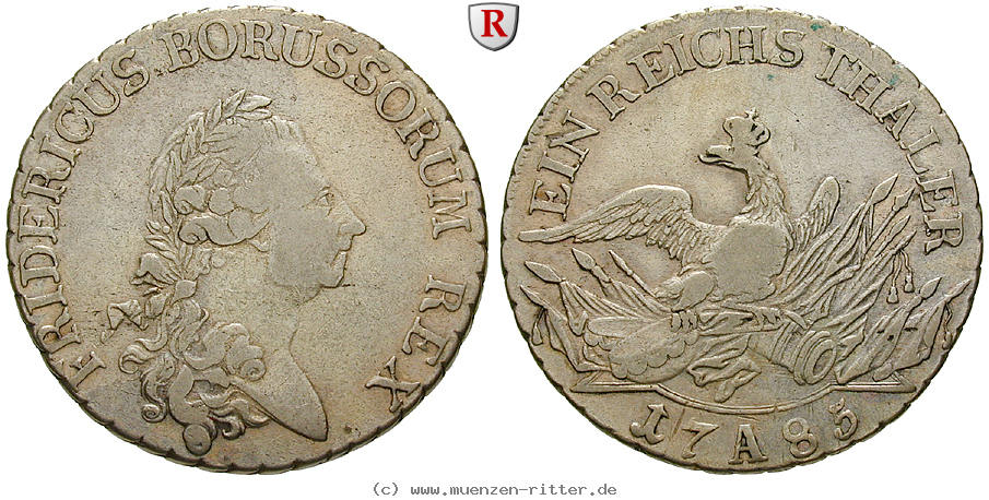 Klicken Sie auf das Bild um es auf Ihrem Rechner zu speichern brandenburg-preussen-friedrich-ii-reichstaler/eadt2319.jpg