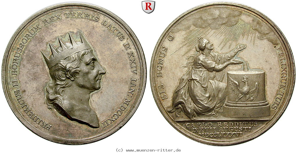 Klicken Sie auf das Bild um es auf Ihrem Rechner zu speichern brandenburg-preussen-friedrich-ii-silbermedaille/96999.jpg