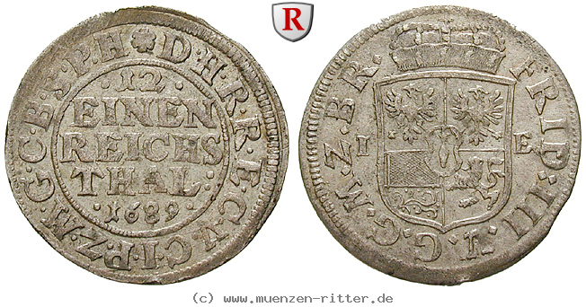 Klicken Sie auf das Bild um es auf Ihrem Rechner zu speichern brandenburg-preussen-friedrich-iii-1-12-taler/28046.jpg