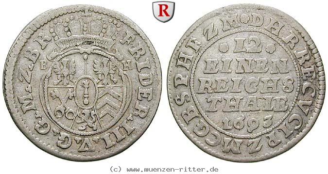 Klicken Sie auf das Bild um es auf Ihrem Rechner zu speichern brandenburg-preussen-friedrich-iii-1-12-taler/81722.jpg