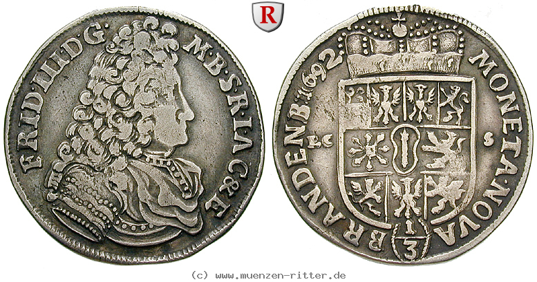 Klicken Sie auf das Bild um es auf Ihrem Rechner zu speichern brandenburg-preussen-friedrich-iii-1-3-taler/79359.jpg