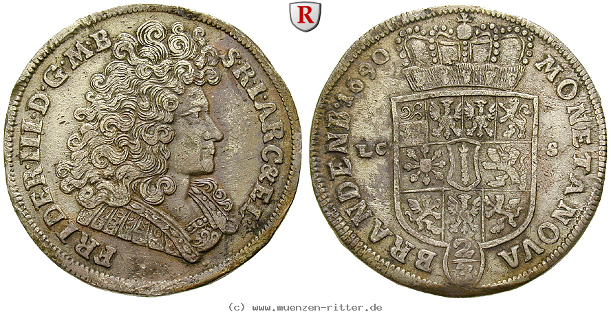 Klicken Sie auf das Bild um es auf Ihrem Rechner zu speichern brandenburg-preussen-friedrich-iii-2-3-taler/36146.jpg