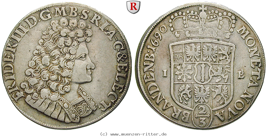 Klicken Sie auf das Bild um es auf Ihrem Rechner zu speichern brandenburg-preussen-friedrich-iii-2-3-taler/68219.jpg
