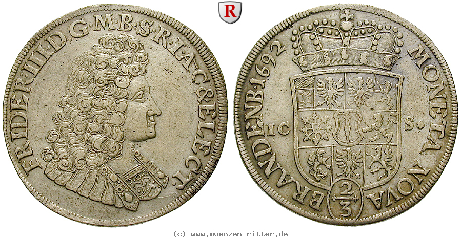 Klicken Sie auf das Bild um es auf Ihrem Rechner zu speichern brandenburg-preussen-friedrich-iii-2-3-taler/75627.jpg