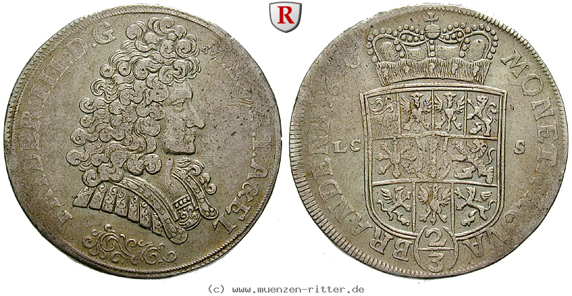 Klicken Sie auf das Bild um es auf Ihrem Rechner zu speichern brandenburg-preussen-friedrich-iii-2-3-taler/96394.jpg