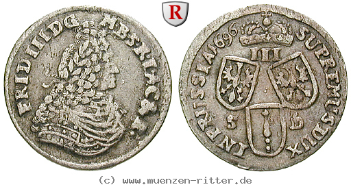 Klicken Sie auf das Bild um es auf Ihrem Rechner zu speichern brandenburg-preussen-friedrich-iii-3-groescher/69778.jpg