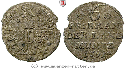 Klicken Sie auf das Bild um es auf Ihrem Rechner zu speichern brandenburg-preussen-friedrich-iii-6-pfennig/18101.jpg