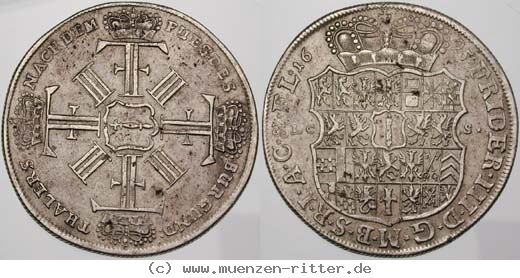 Klicken Sie auf das Bild um es auf Ihrem Rechner zu speichern brandenburg-preussen-friedrich-iii-albertustaler/eadt6553.jpg