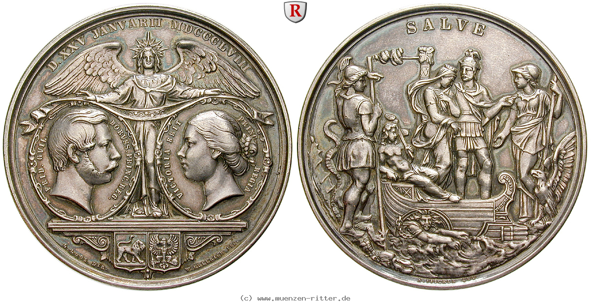 Klicken Sie auf das Bild um es auf Ihrem Rechner zu speichern brandenburg-preussen-friedrich-iii-silbermedaille/51366.jpg