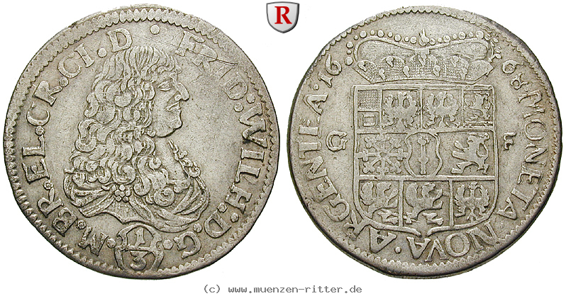 Klicken Sie auf das Bild um es auf Ihrem Rechner zu speichern brandenburg-preussen-friedrich-wilhelm-1-3-taler/50839.jpg