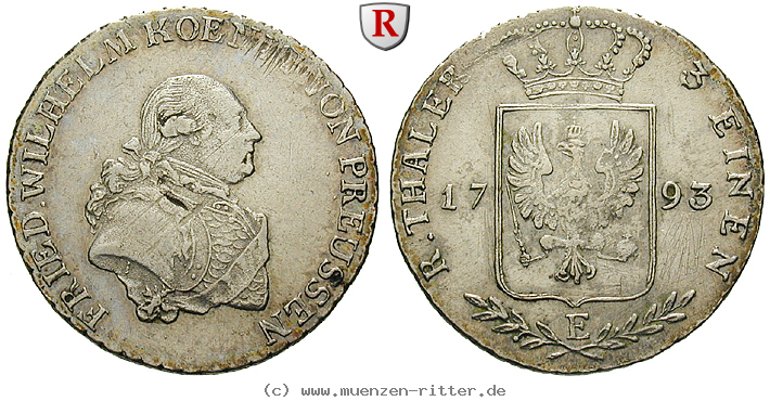 Klicken Sie auf das Bild um es auf Ihrem Rechner zu speichern brandenburg-preussen-friedrich-wilhelm-ii-1-3-taler/58227.jpg