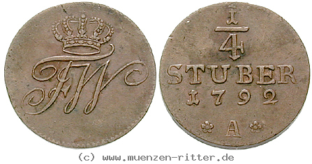 Klicken Sie auf das Bild um es auf Ihrem Rechner zu speichern brandenburg-preussen-friedrich-wilhelm-ii-1-4-stueber/10269.jpg