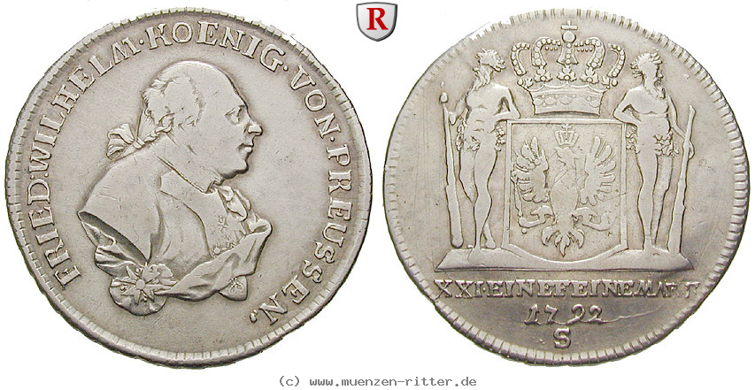 Klicken Sie auf das Bild um es auf Ihrem Rechner zu speichern brandenburg-preussen-friedrich-wilhelm-ii-2-3-taler/19068.jpg