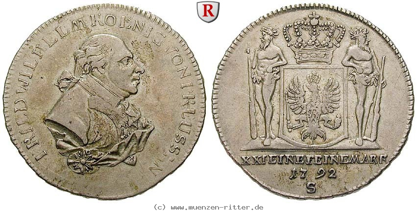 Klicken Sie auf das Bild um es auf Ihrem Rechner zu speichern brandenburg-preussen-friedrich-wilhelm-ii-2-3-taler/33814.jpg