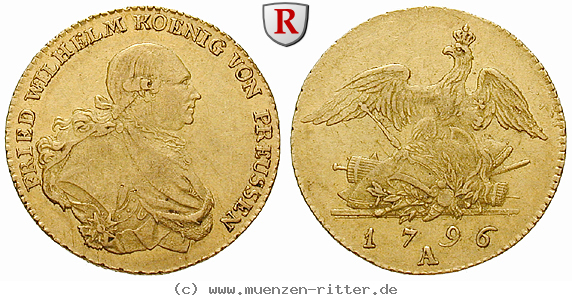 Klicken Sie auf das Bild um es auf Ihrem Rechner zu speichern brandenburg-preussen-friedrich-wilhelm-ii-friedrichs-d-or/55089.jpg