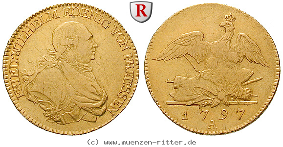 Klicken Sie auf das Bild um es auf Ihrem Rechner zu speichern brandenburg-preussen-friedrich-wilhelm-ii-friedrichs-d-or/60327.jpg