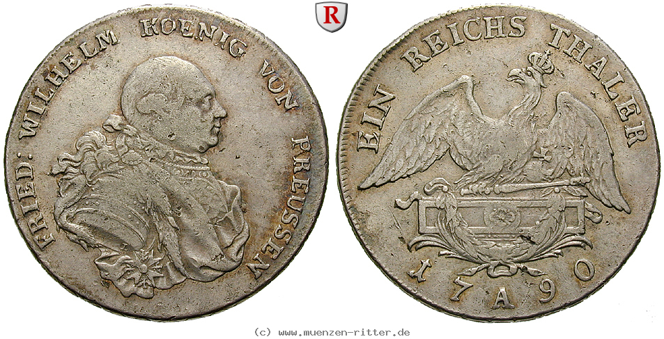 Klicken Sie auf das Bild um es auf Ihrem Rechner zu speichern brandenburg-preussen-friedrich-wilhelm-ii-reichstaler/103341.jpg