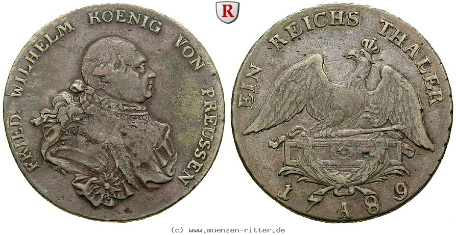 Klicken Sie auf das Bild um es auf Ihrem Rechner zu speichern brandenburg-preussen-friedrich-wilhelm-ii-reichstaler/103879.jpg
