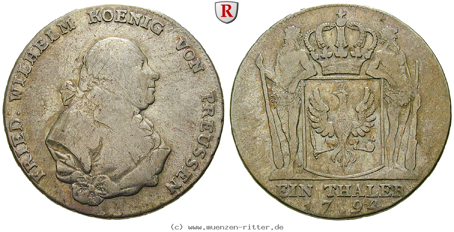 Klicken Sie auf das Bild um es auf Ihrem Rechner zu speichern brandenburg-preussen-friedrich-wilhelm-ii-taler/94287.jpg