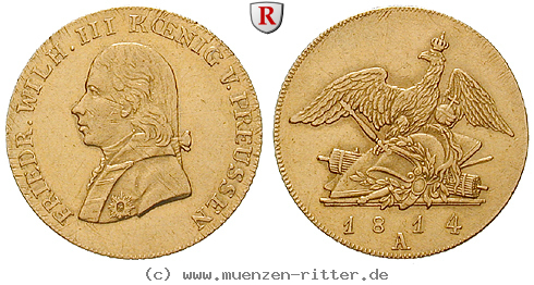 Klicken Sie auf das Bild um es auf Ihrem Rechner zu speichern brandenburg-preussen-friedrich-wilhelm-iii-1-2-friedrichs-d-or/79303.jpg