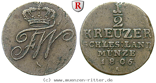 Klicken Sie auf das Bild um es auf Ihrem Rechner zu speichern brandenburg-preussen-friedrich-wilhelm-iii-1-2-kreuzer/54531.jpg