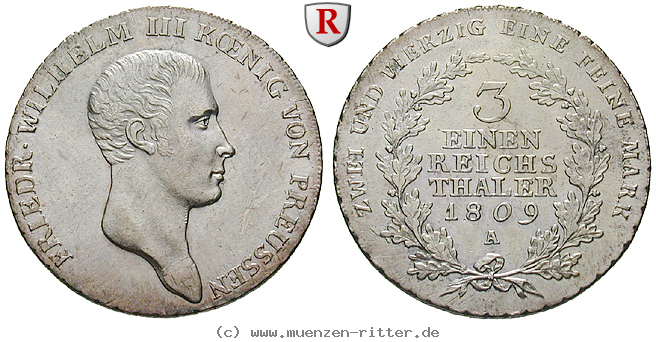 Klicken Sie auf das Bild um es auf Ihrem Rechner zu speichern brandenburg-preussen-friedrich-wilhelm-iii-1-3-reichstaler/79757.jpg