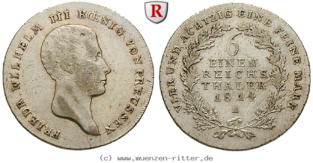 Klicken Sie auf das Bild um es auf Ihrem Rechner zu speichern brandenburg-preussen-friedrich-wilhelm-iii-1-6-taler/28112.jpg