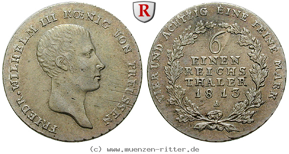 Klicken Sie auf das Bild um es auf Ihrem Rechner zu speichern brandenburg-preussen-friedrich-wilhelm-iii-1-6-taler/85532.jpg
