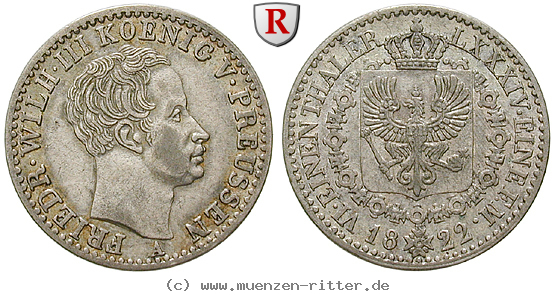 Klicken Sie auf das Bild um es auf Ihrem Rechner zu speichern brandenburg-preussen-friedrich-wilhelm-iii-1-6-taler/85919.jpg